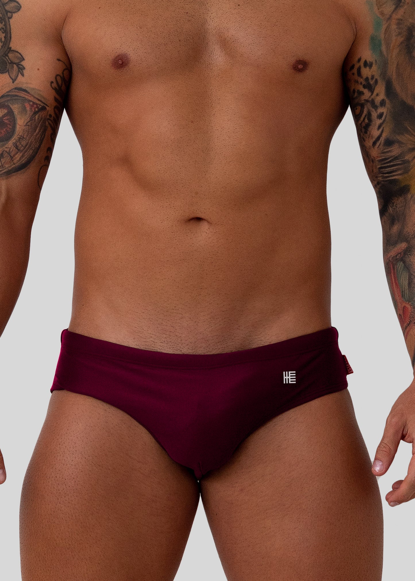 NEW! ESTEVEZ SOLID WINE SWIMSUIT