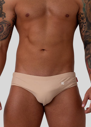 NEW! ESTEVEZ SOLID SAND SWIMSUIT