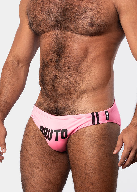 NEW! BRUTO PINK/BLACK  BIKINI