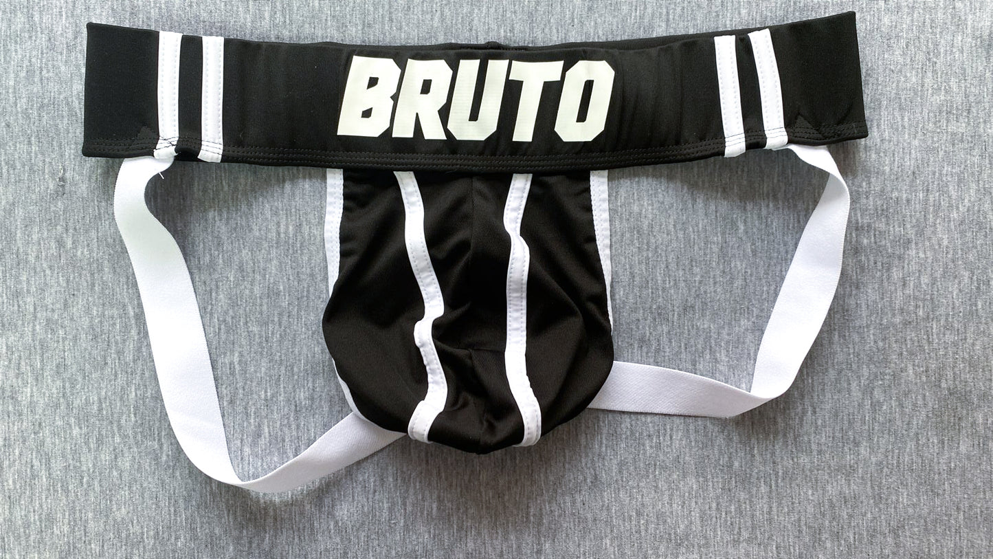 MASTER BLACK/WHITE JOCKSTRAP