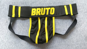 MASTER BLACK/YELLOW JOCKSTRAP