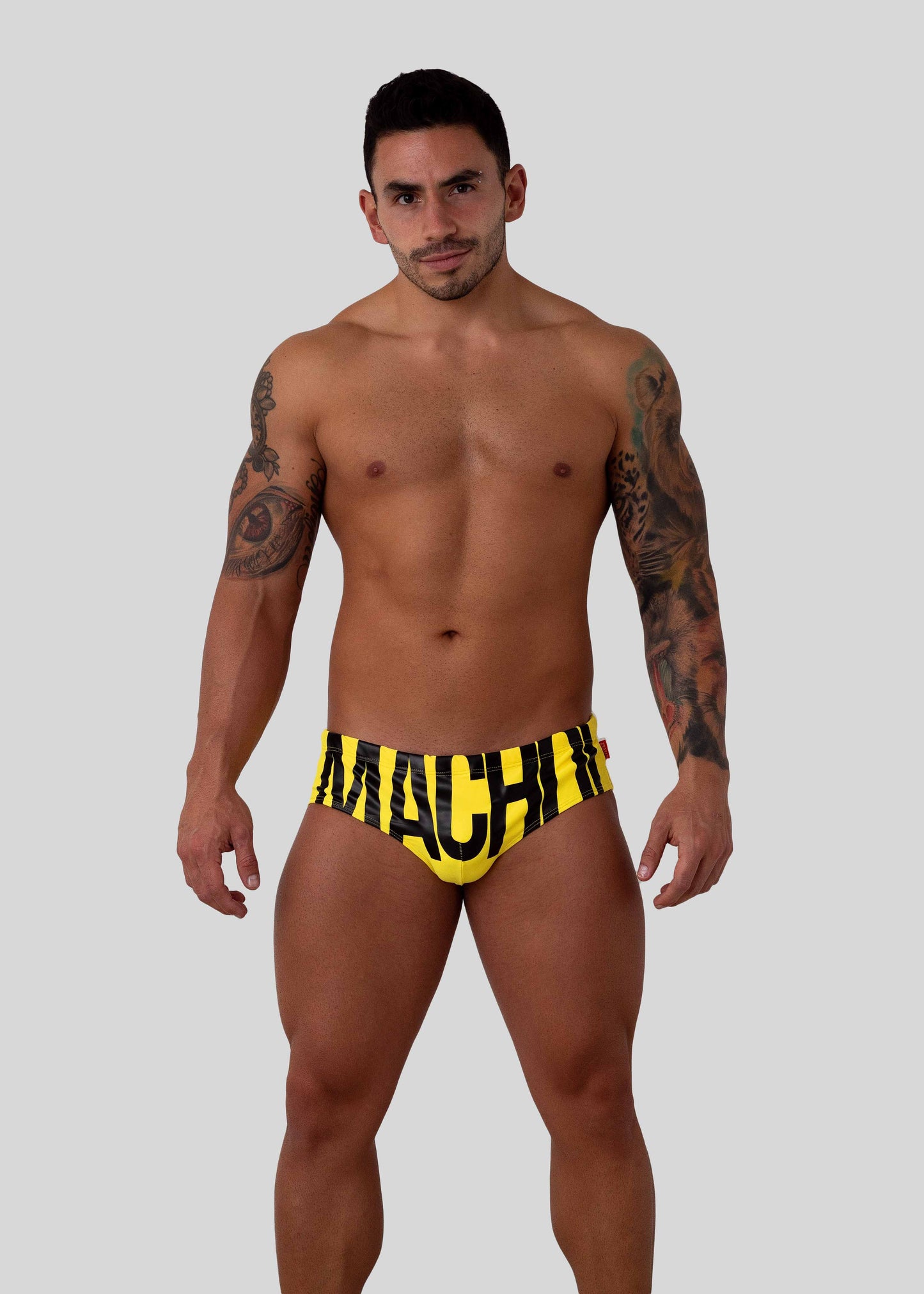 ORIGINAL MACHO! YELLOW SWIM BRIEF