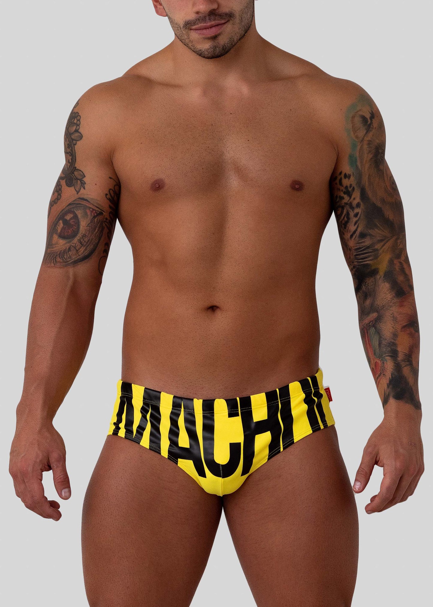 ORIGINAL MACHO! YELLOW SWIM BRIEF