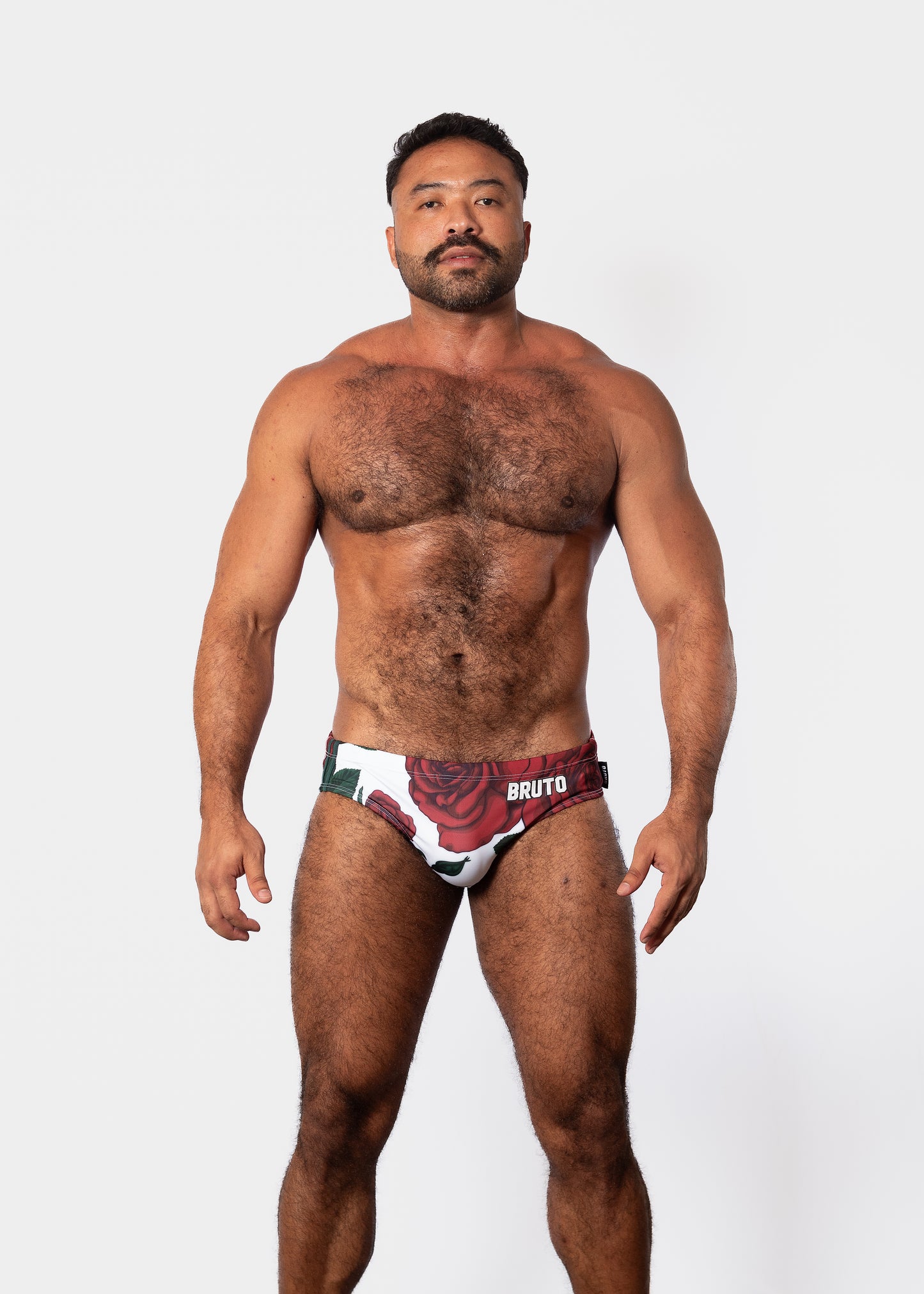 NEW! BRUTO ROSE SWIM BRIEF